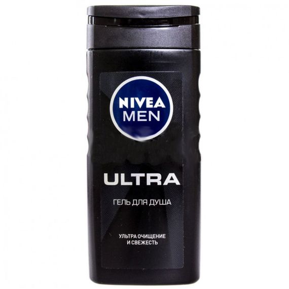 Duş geli \ Гель для душа Nivea Men Ultra мужской с натуральной глиной 250 мл