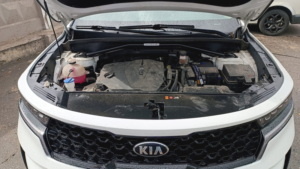 Распорка передних стоек Kia Sorento 4 (MQ) (ПОД ЗАКАЗ)