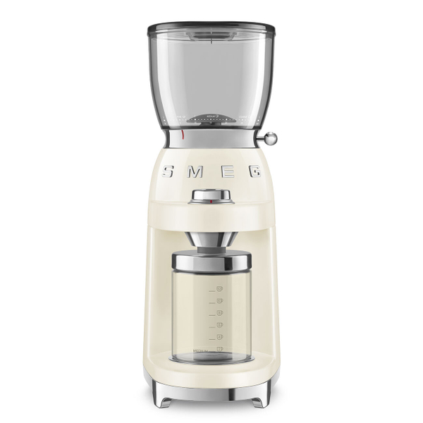 Кофемолка Smeg кремовая