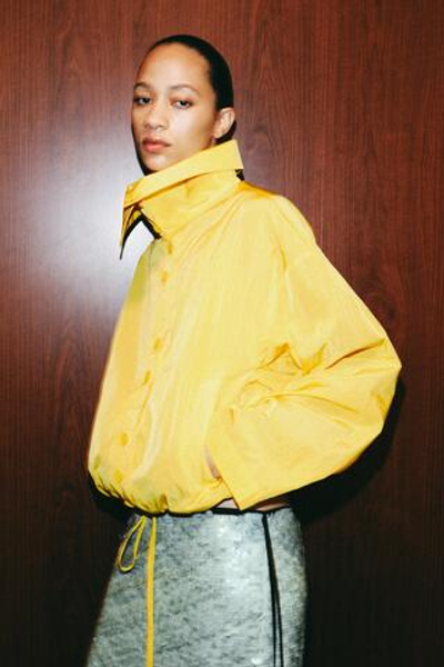 БОМБЕР С ВОРОТНИКОМ-СТОЙКОЙ — ZW COLLECTION — ZARA