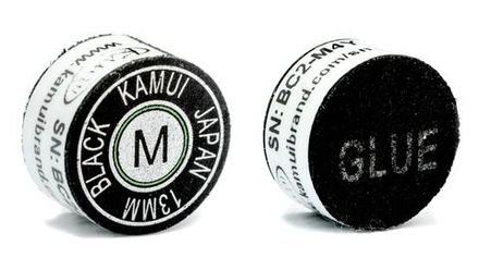 Наклейка для кия &amp;lt;Kamui Black&amp;gt; (M)13 мм