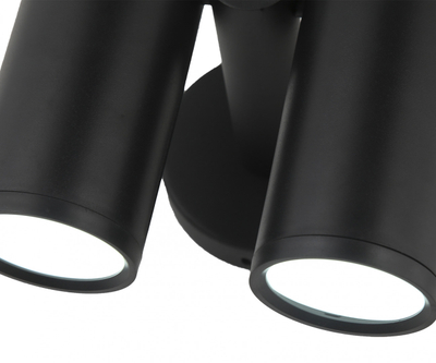 08465-1,19(GU10) Бра Канти черный w20*18 h24 GU10 10W. ТМ Kink Light
