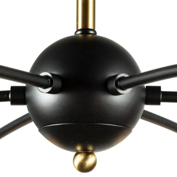 Потолочная люстра Glasgow A1963PL-6BK Arte Lamp