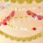 Гирлянда "Давайте веселиться" [Let's Party] + буквы для составления имени (3.4 м)