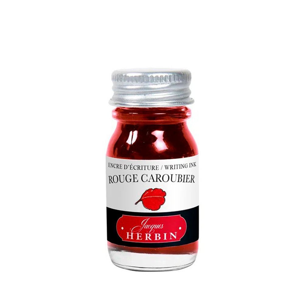 Чернила во флаконе Herbin 10 мл Rouge caroubier алые (11522T)