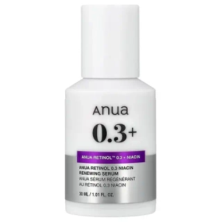 Anua Retinol Nano 0,3% + Niacin Renewing Serum Обновляющая сыворотка с ретинолом и ниацинамидом