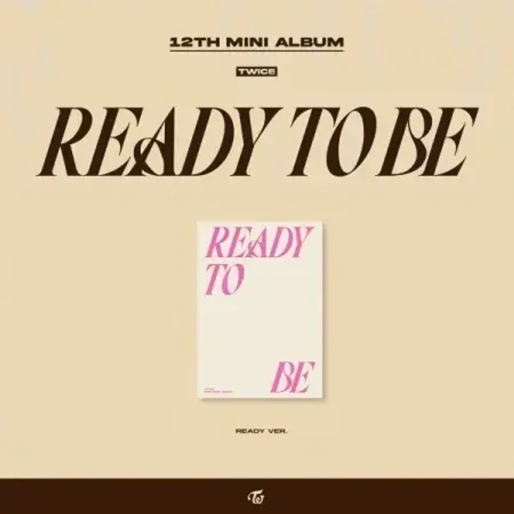 Альбом TWICE - READY TO BE