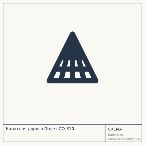 Канатная дорога Полет СО-310 — от 686 000 ₽