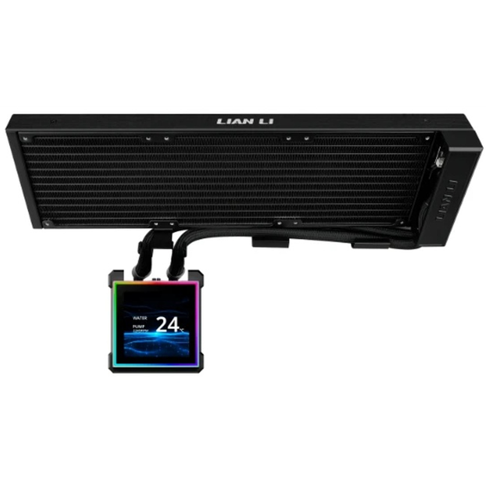 Система водяного охлаждения Lian Li HydroShift II LCD-S 360N, черный (GHS2LCDS36NB), (G89.GHS2LCDS36NB.R0)