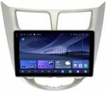 Магнитола для Hyundai Solaris 2010-2016 - Kuberg QLed+2K, Android 14, TS105, Быстрейшая, CarPlay, SIM-слот