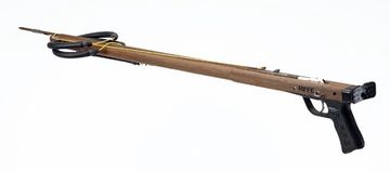 Ружье-арбалет подводное Riffe Euro #110 54"(137 см), 2 кольцевые тяги, гарпун 59"(150 см), дерево тиковое