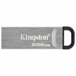 Флеш-диск 256 GB KINGSTON DataTraveler Kyson, разъем USB 3.2, серебряный, DTKN/256GB