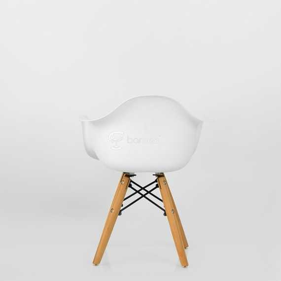 Кресло детское Barneo N-2 Eames Style цвет белый