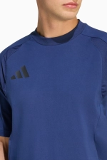 Футболка adidas Tiro Travel Tee - темно-синий
