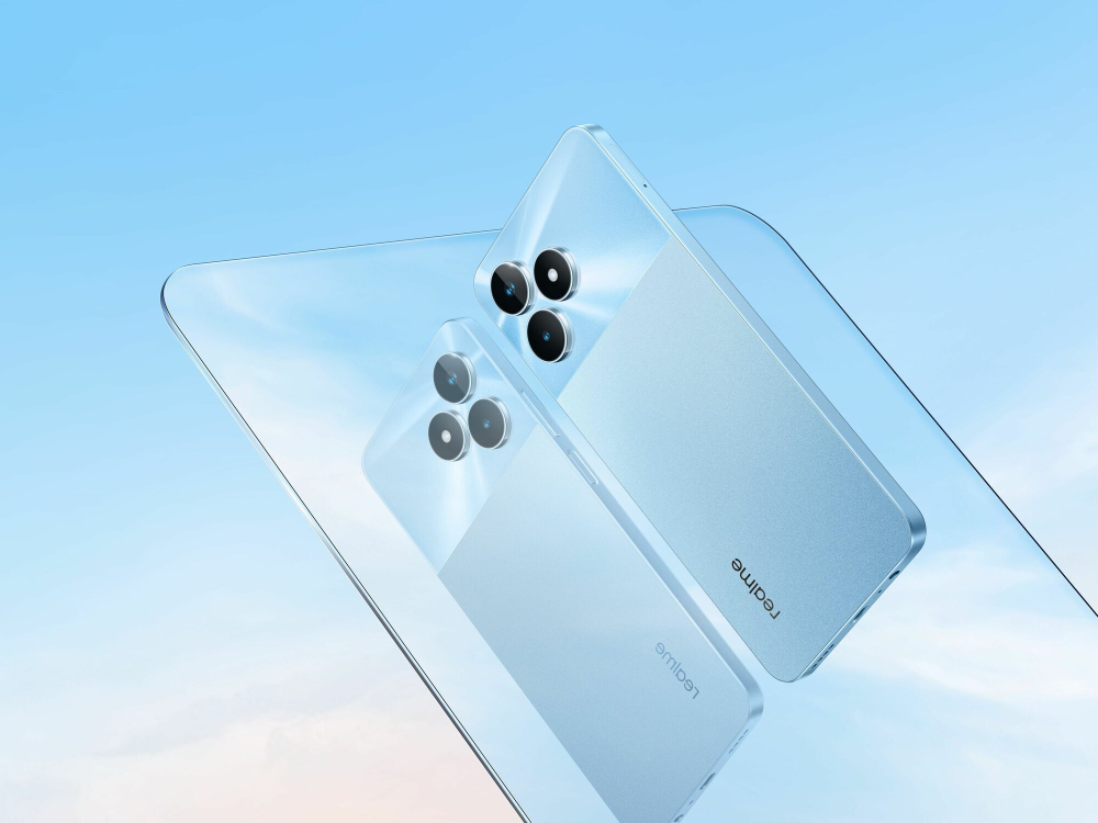 Смартфон realme Note 50 3/64 ГБ RU, Dual nano SIM, небесно-голубой