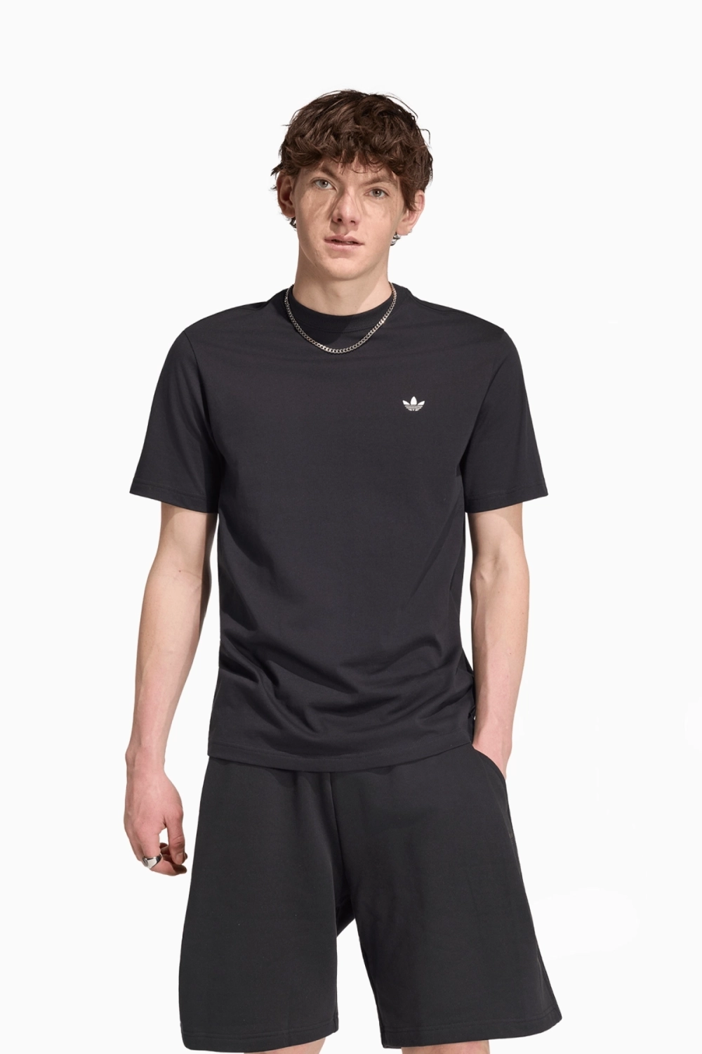 Футболка adidas Originals Trefoil Essentials - черный