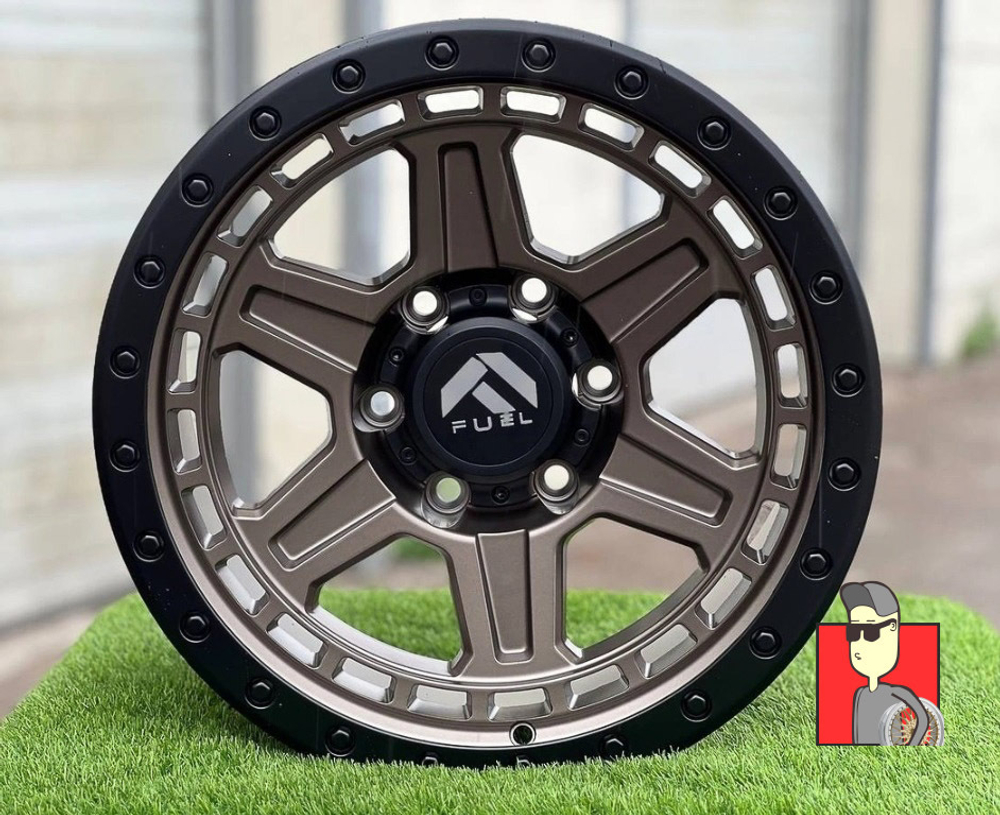 Комплект дисков Fuel Off-Road 17x9 et0 6x139.7