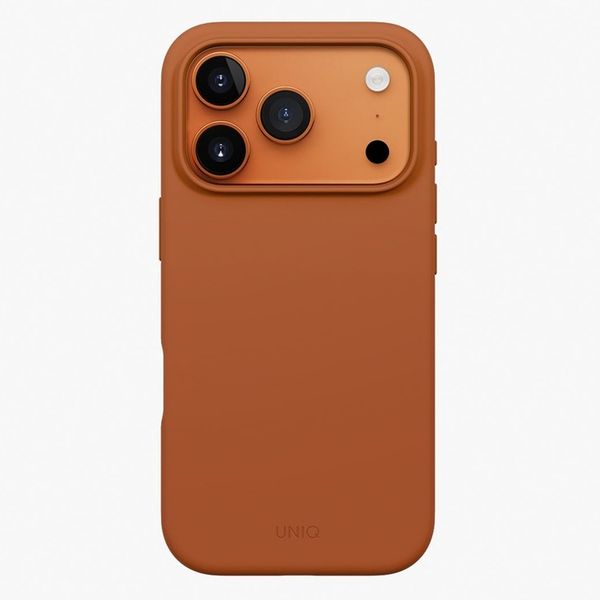 Чехол Uniq Lino Case для iPhone 17 Pro, Серый | Charcoal Grey