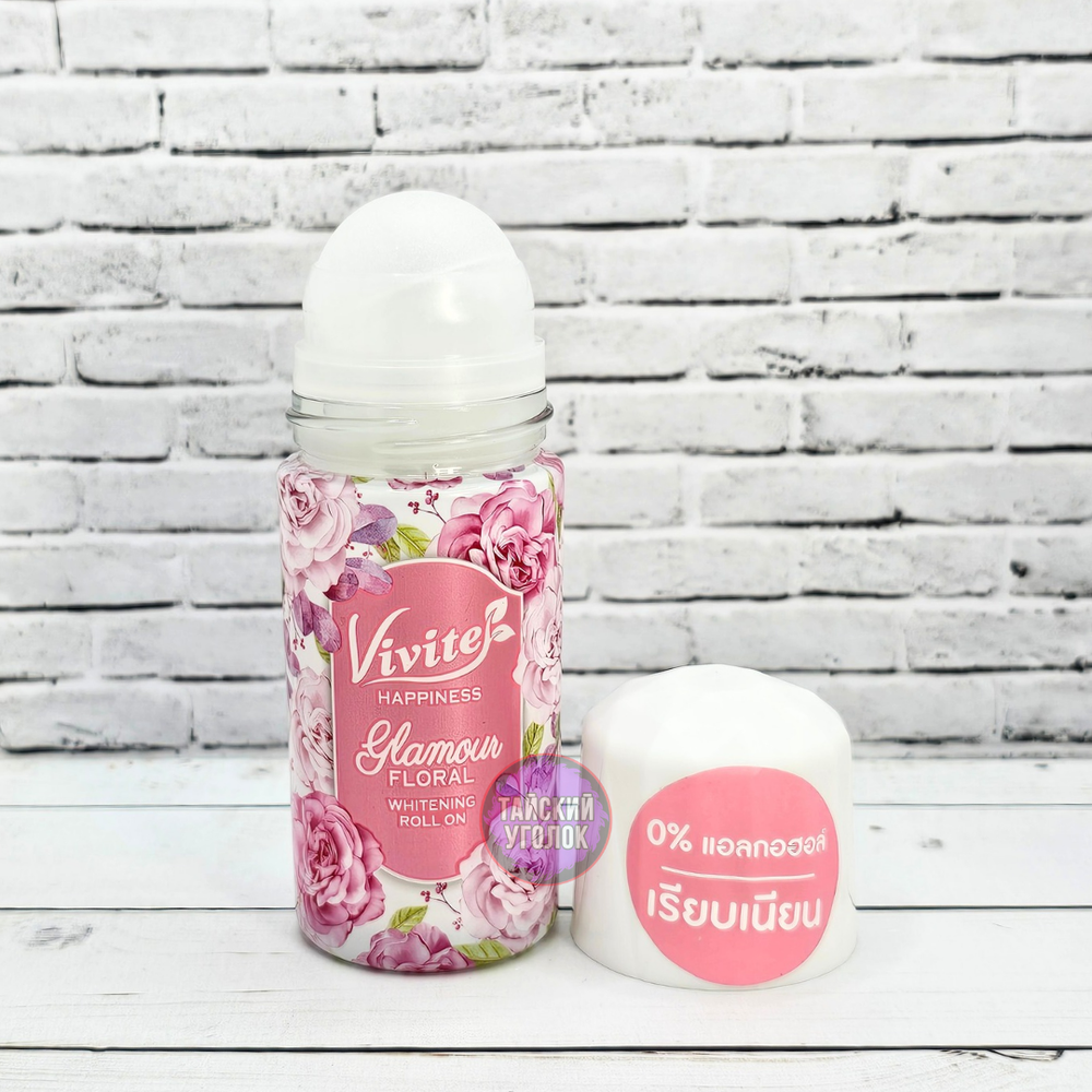 Шариковый дезодорант VIVITE Glamour Floral 40 мл