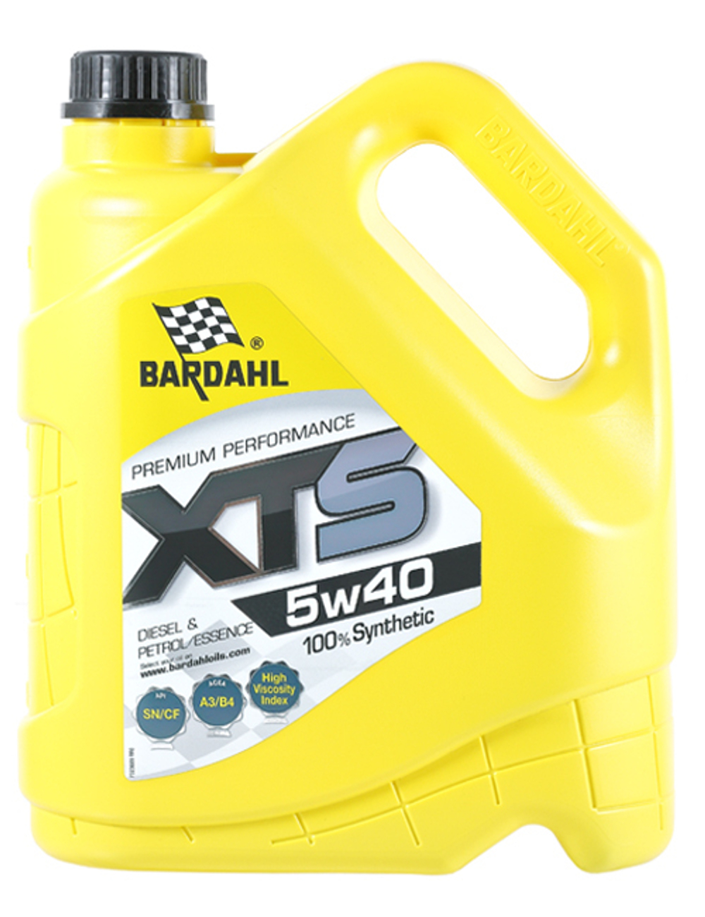 5W-40 синтетическое моторное масло XTS A3/B4, API SN/CF BARDAHL (4 л.)