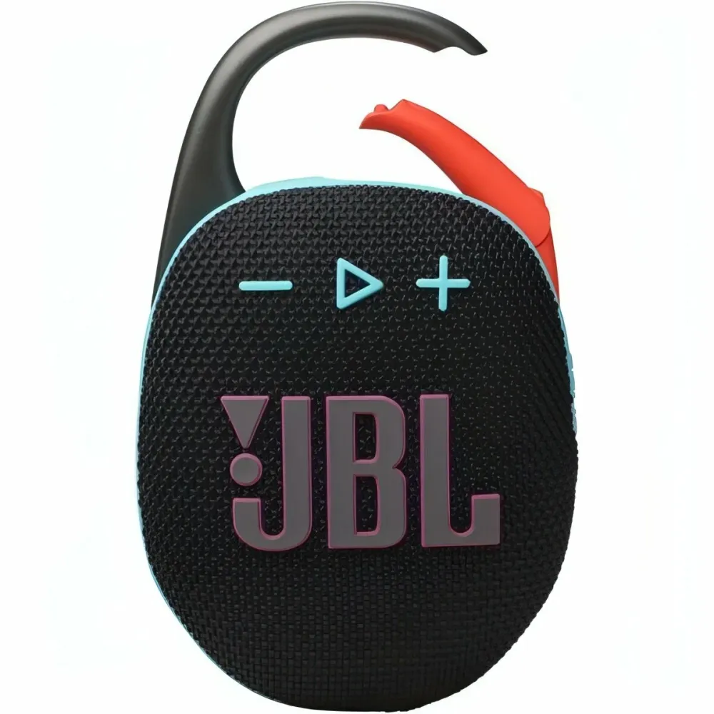 Портативная колонка JBL Clip 5 Black Orange - 9