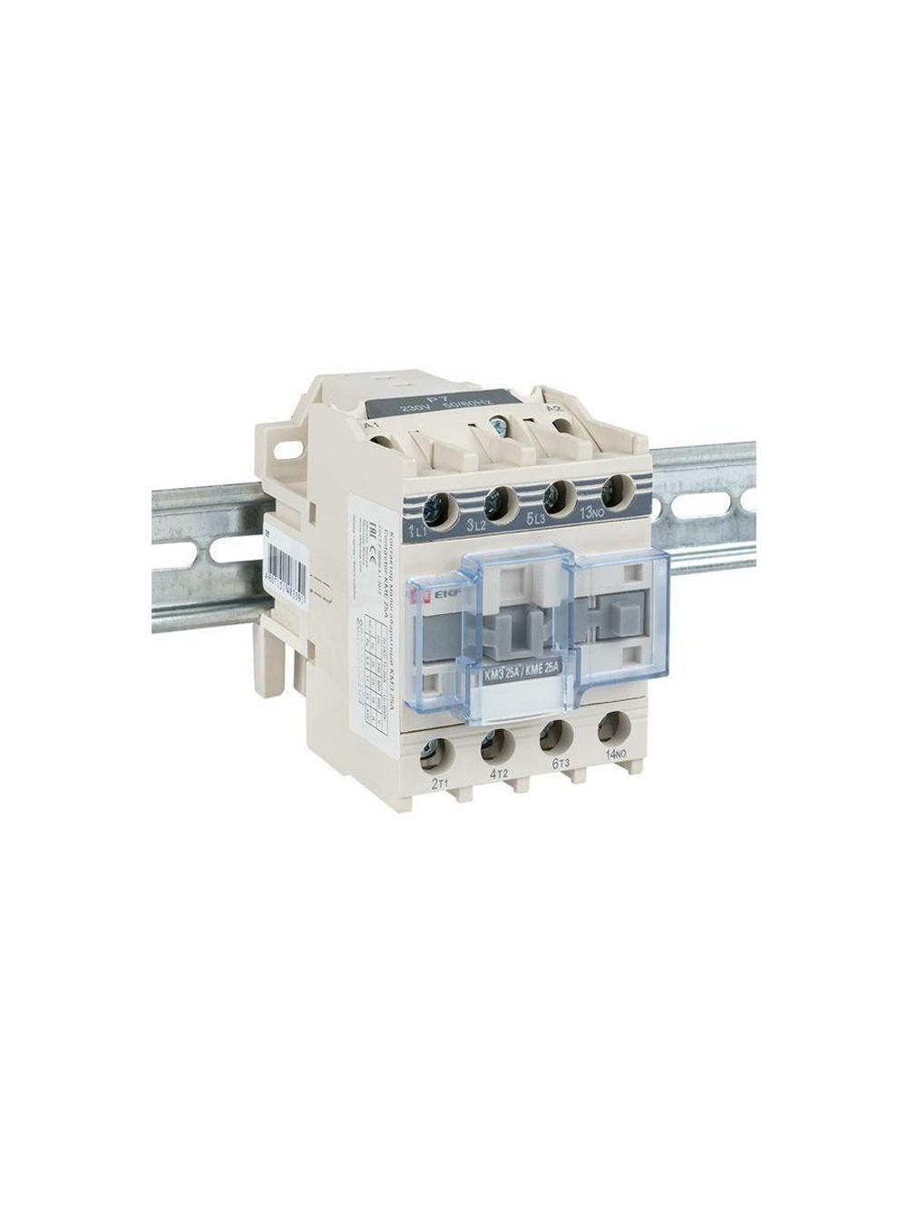 Контактор КМЭ 25А кат. 220В AC 1НО EKF ctr-s-25-220