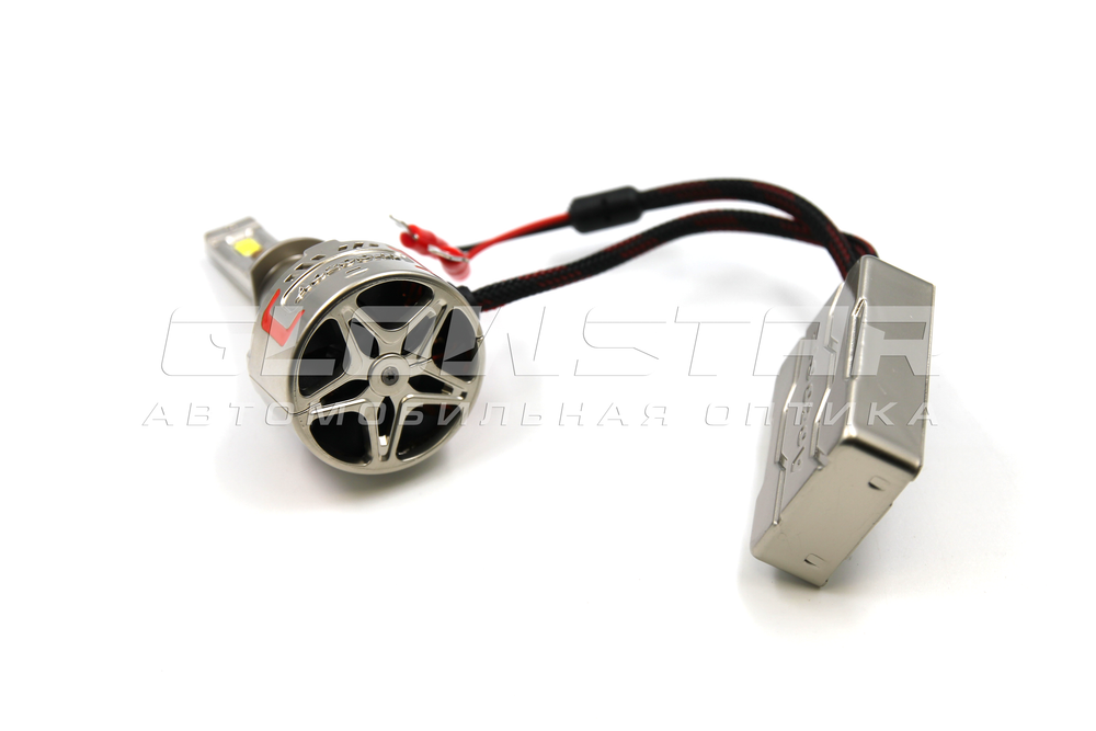 Aozoom P13 H1 с вентилятором 12V 100W 11000Lm (комплект, 2шт)
