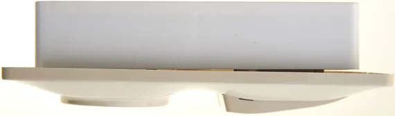 Блок розетка + выключатель трехклавишный Systeme Electric Glossa Бежевый GSL000276