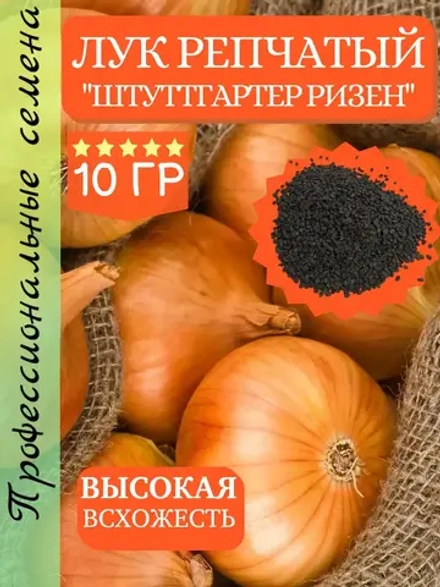 Семена Лук Штуттгартер ризен 10 грамм