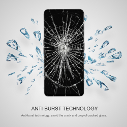 Защитное закаленное стекло от Nillkin для Nothing Phone 3a и 3a Pro, серия CP+PRO Anti-Explosion Glass Screen Protector