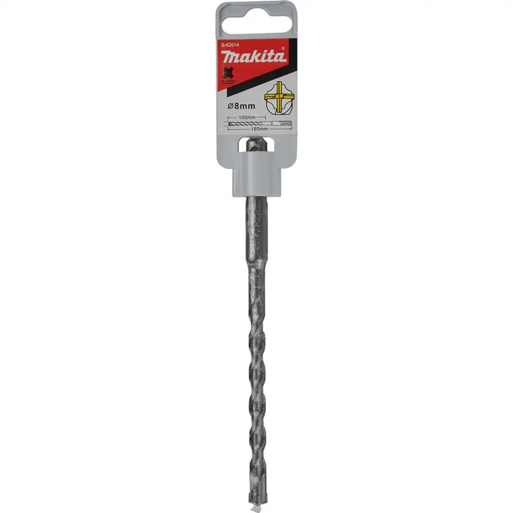 Бур по бетону 8x160 мм SDS-plus 4Cutter Makita B-62614