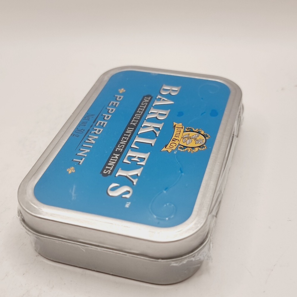 Конфеты BARKLEYS Mints PEPPERMINT мята перечная 50 г (из Финляндии)