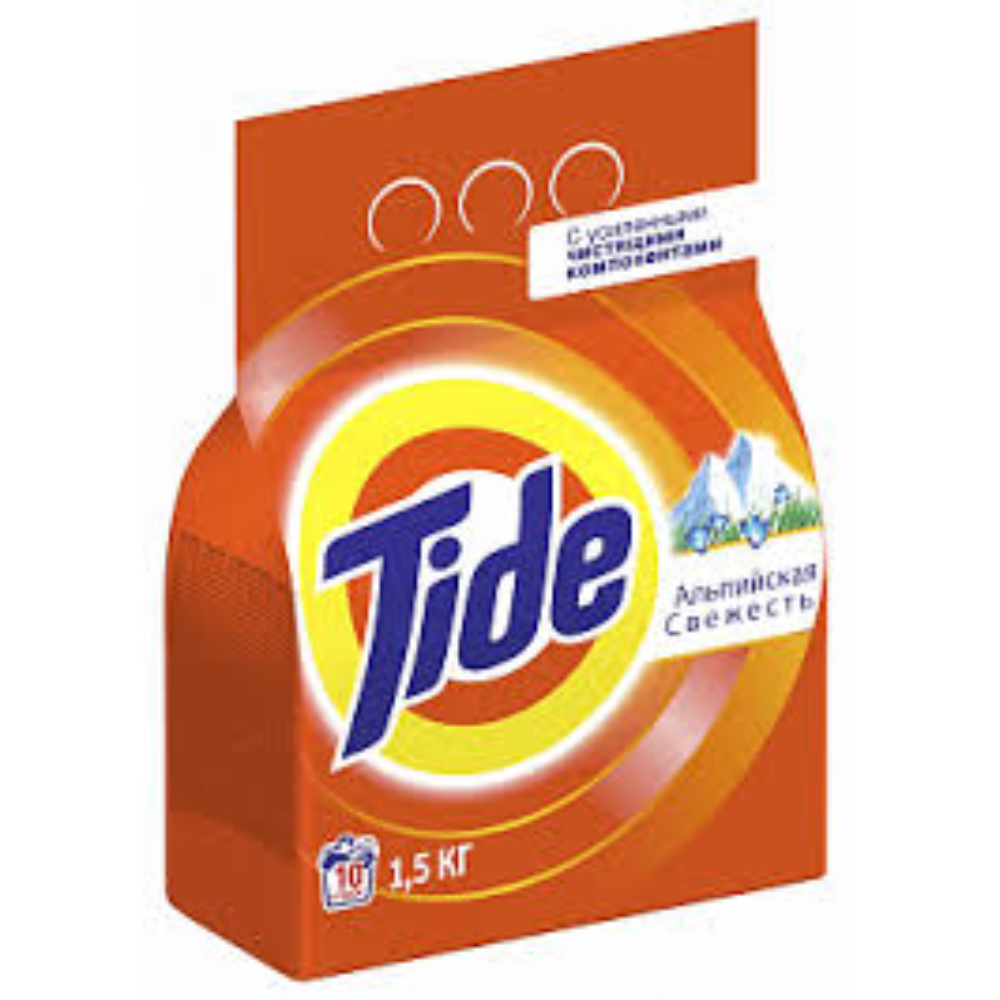 Стиральный порошок Tide Альпийская свежесть 1,5 кг