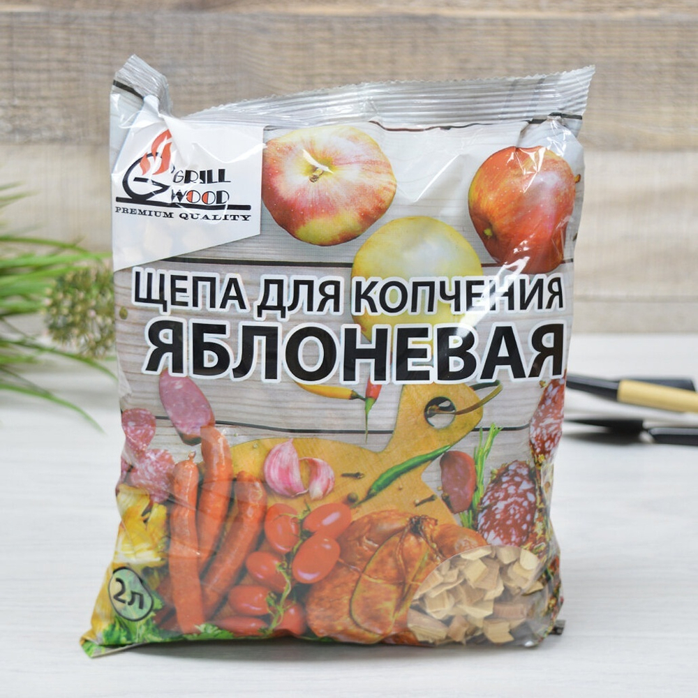 Щепа для копчения "Яблоня" 2л 513293
