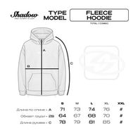 Худи SHADOW Fleece Total, лайм грин