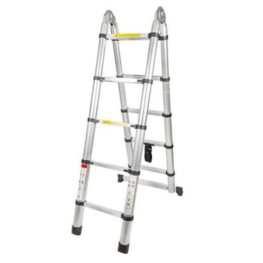 Лестница телескопическая алюминиевая Forsage 2,5м