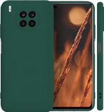 Мягкий Soft Touch чехол из силикона для HONOR 50 LITE / HUAWEI NOVA 8i с бархатной подкладкой
