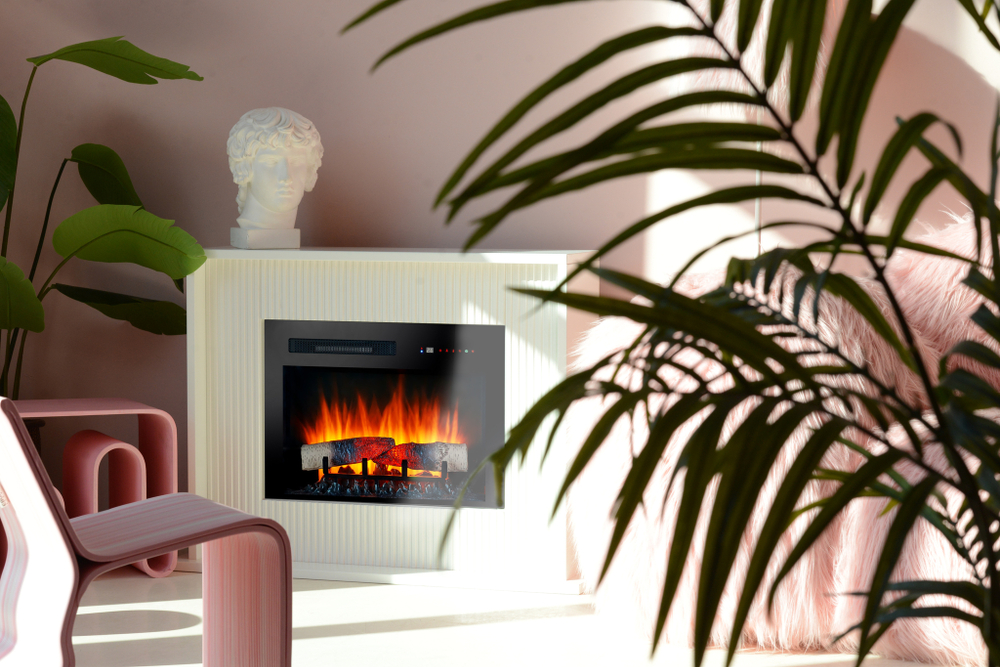 Каминокомплект Real Flame Loretto WT с очагом Mirage 25