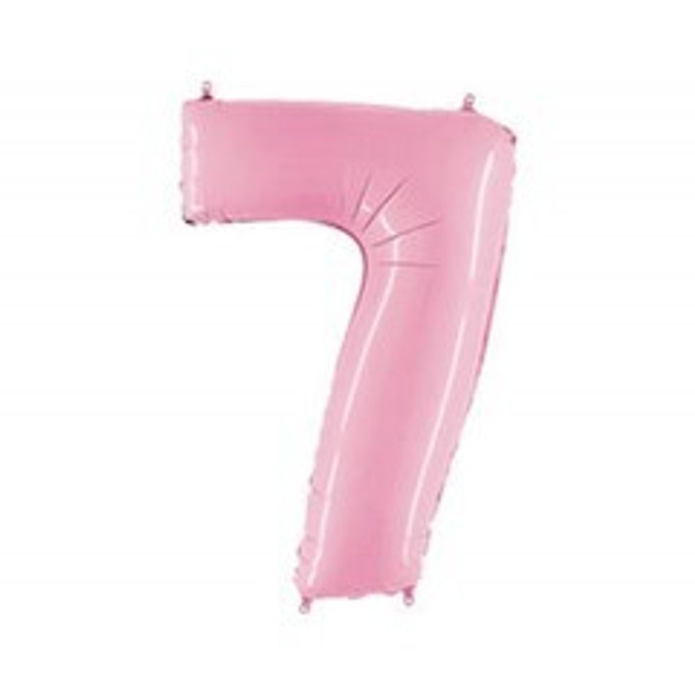 Г ЦИФРА 7  40" Пастель Pink