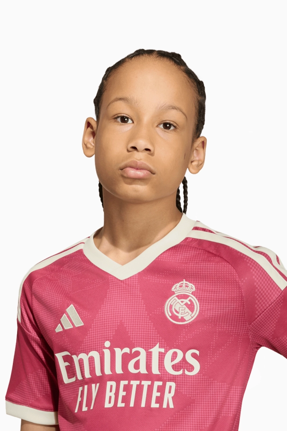 Футболка adidas Real Madrid 26/27 3rd Junior - розовый
