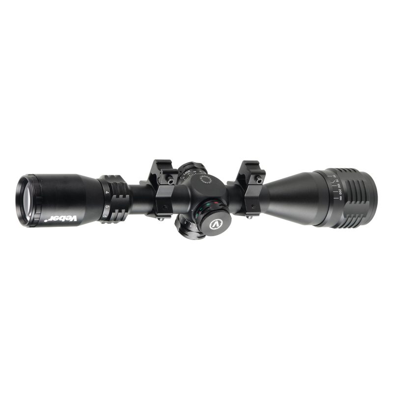 Прицел оптический Veber Пневматика 3-9X40 AOE RG - фото 6