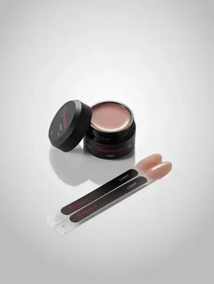 Gemstone Гель моделирующий Hema free, 15 мл Light Бежево-розовый (теплый)