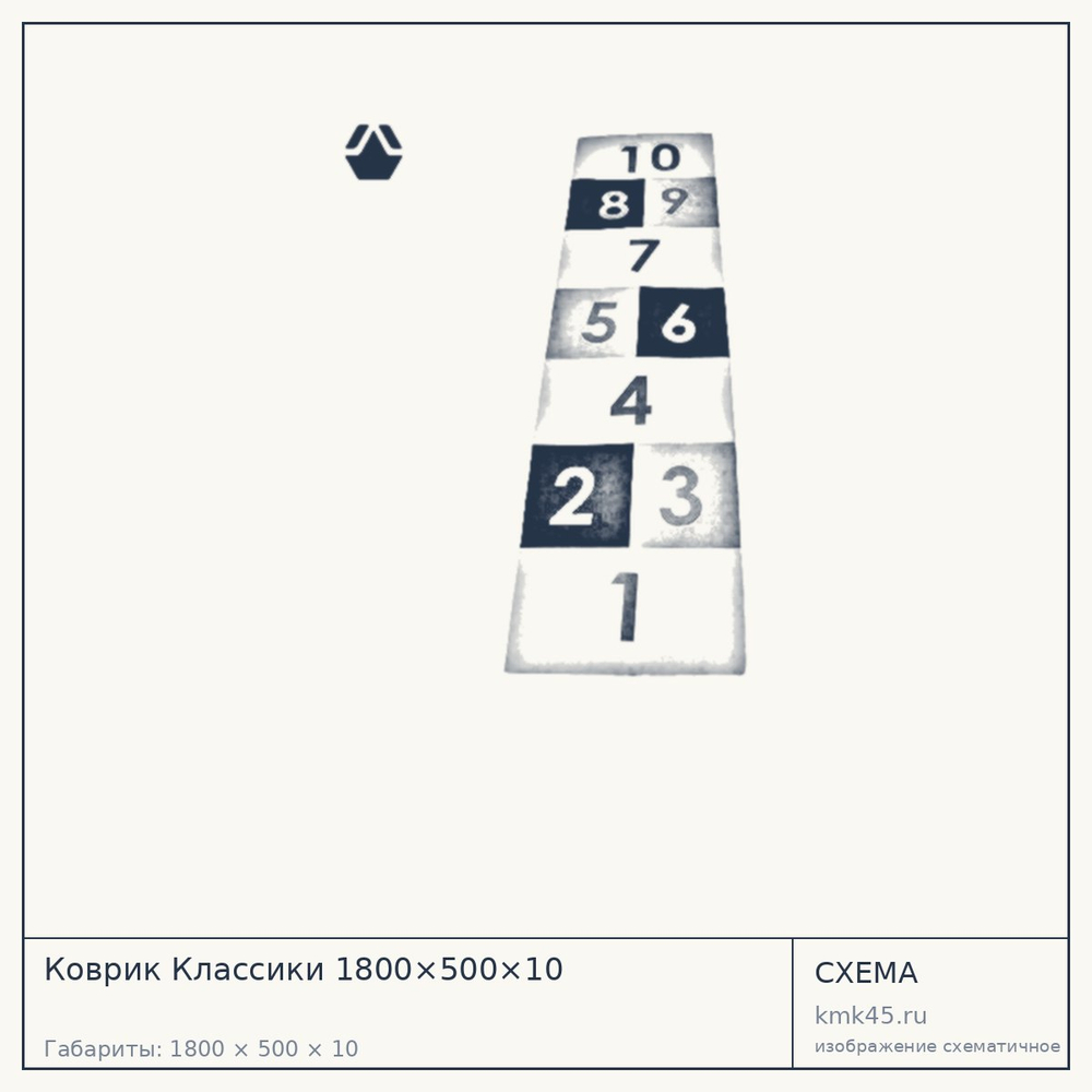 Коврик Классики 1800×500×10 — от 2 200 ₽