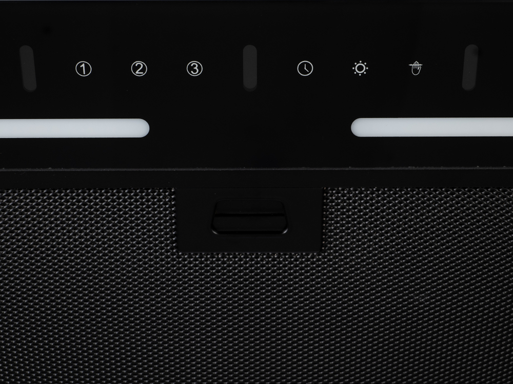 Вытяжка кухонная MACBI встраиваемая S-BOX-G55G BLACK 850м3/ч Черная (управление жестами)
