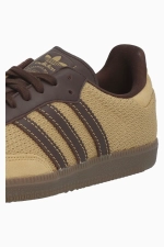 Кроссовки adidas Samba OG - коричневый