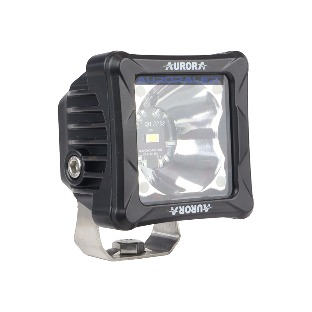 Фара Aurora 2" дальнего белого света ALO-D3-2-P23-RGB