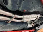 Выхлопная система с заслонками для Porsche CAYENNE 958.2 2015 - 2018 3.0T 3.6T