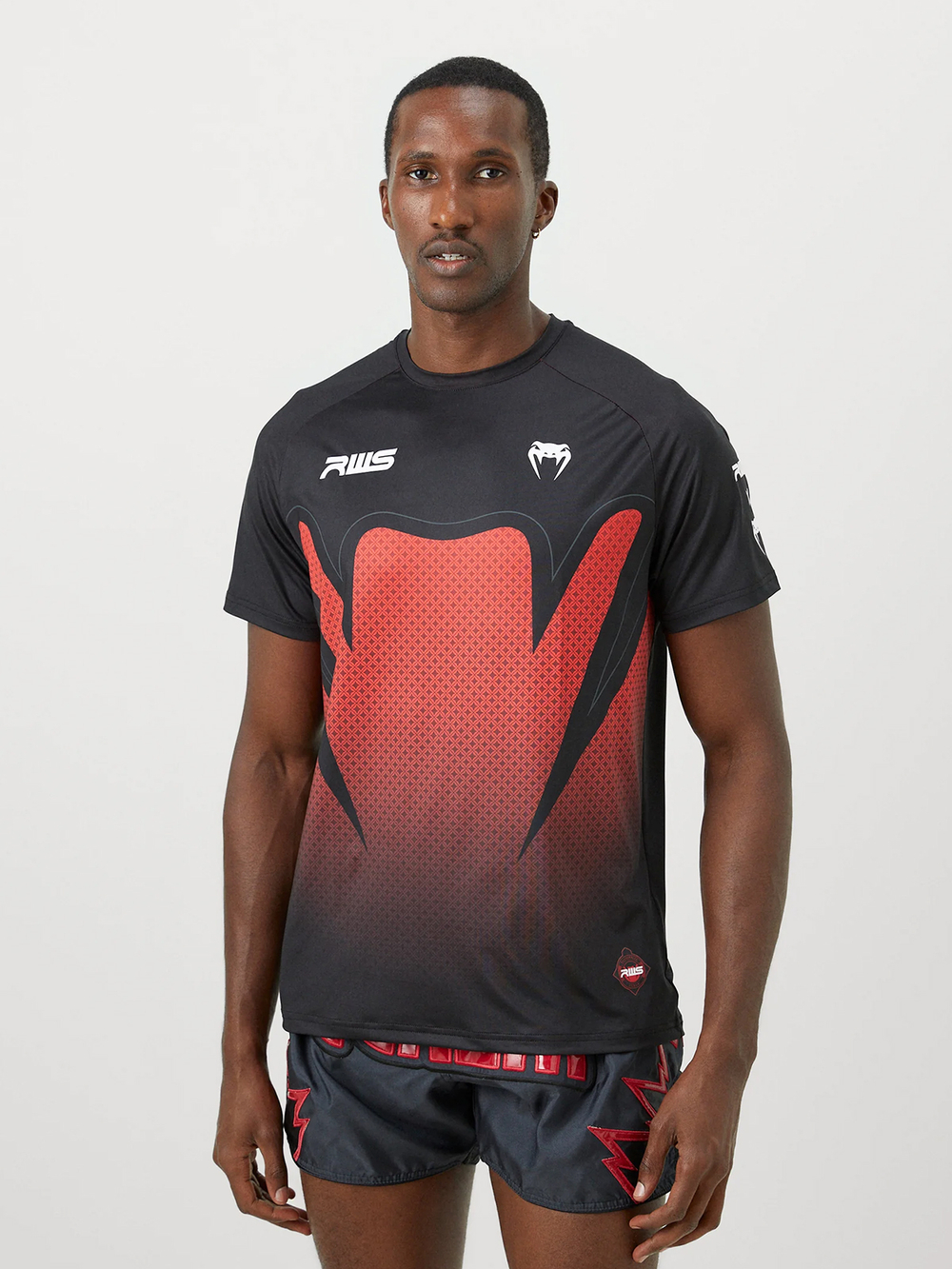 Футболка спортивная Venum RWS 2.0 Black/Red