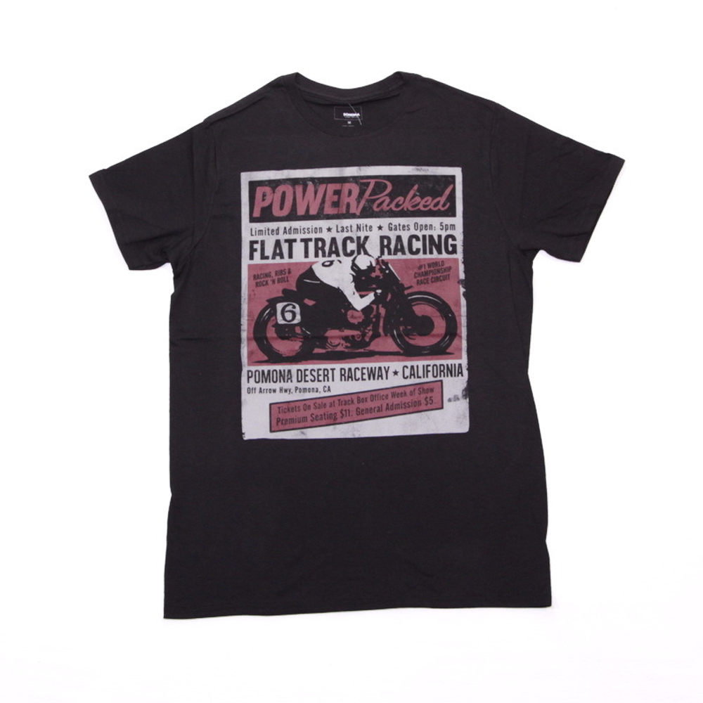 Футболка Power Packed Flat Track Racing