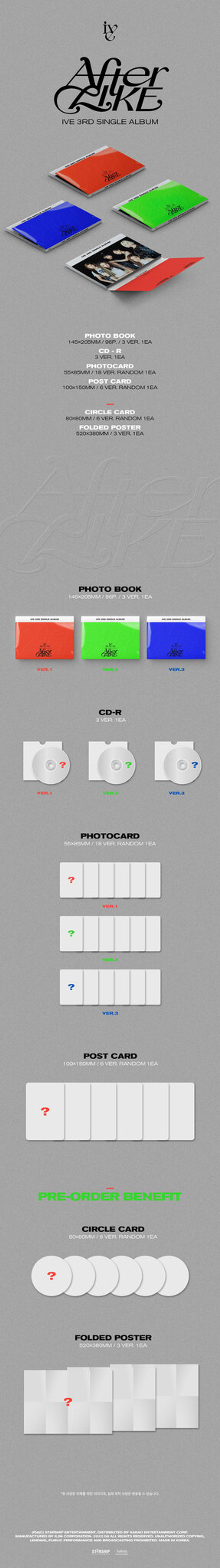 Альбом IVE - AFTER LIKE (PHOTO BOOK Ver.)